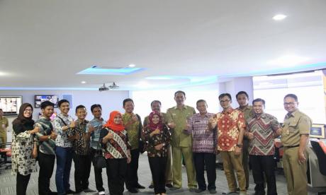 Kunjungan Diskominfo Kota Serang di Damamaya Denpasar Cyber Monitor