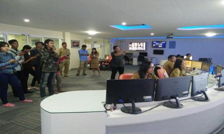 Kunjungan Mahasiswa STMIK Primakara di Damamaya Denpasar Cyber Monitor 