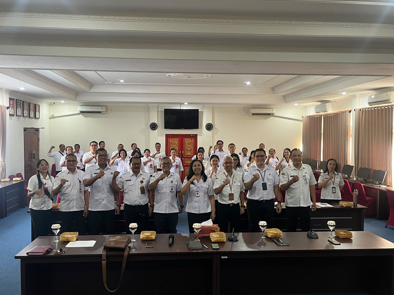 Monitoring Evaluasi Percontohan Desa Antikorupsi Semester I Tahun 2026