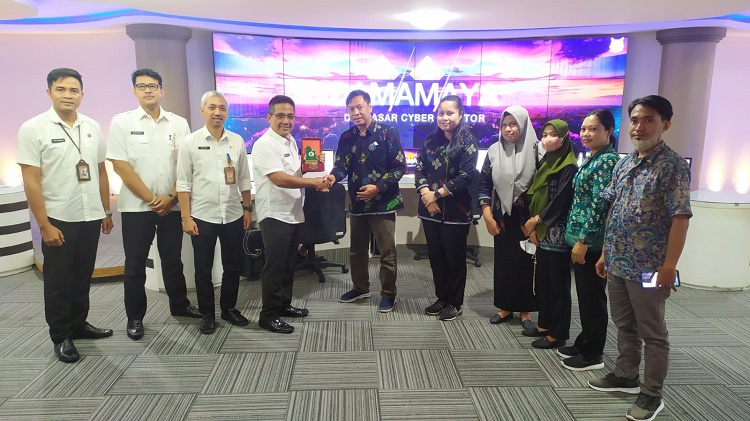Dinas Kominfos Kota Palu melakukan Studi Tiru ke Dinas Kominfos Kota Denpasar