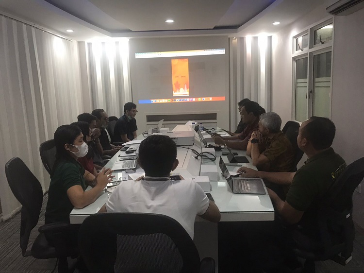 Rapat Presentasi Progres Denpasar Dalam Satu Genggaman