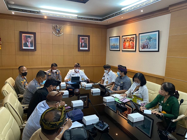 Rakor Penanganan PMK Kota Denpasar 