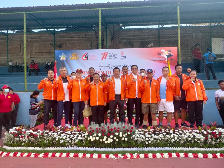Pembukaan Turnamen Olah Raga KORPRI Tahun 2022