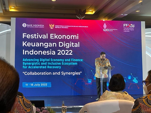 WAKILI DENPASAR KOMINFOS IKUTI PEMBUKAAN FESTIVAL KEUANGAN DIGITAL 2022