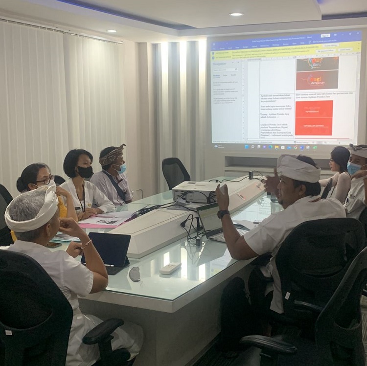 Persiapan Launching Aplikasi Pustaka Jaya