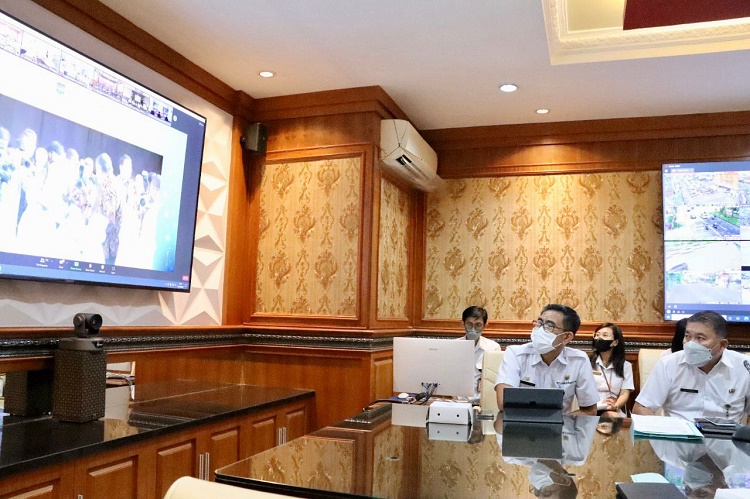  Koordinasi Pusat dan Daerah (Rakorpusda) Pengendalian Inflasi Daerah Th 2022