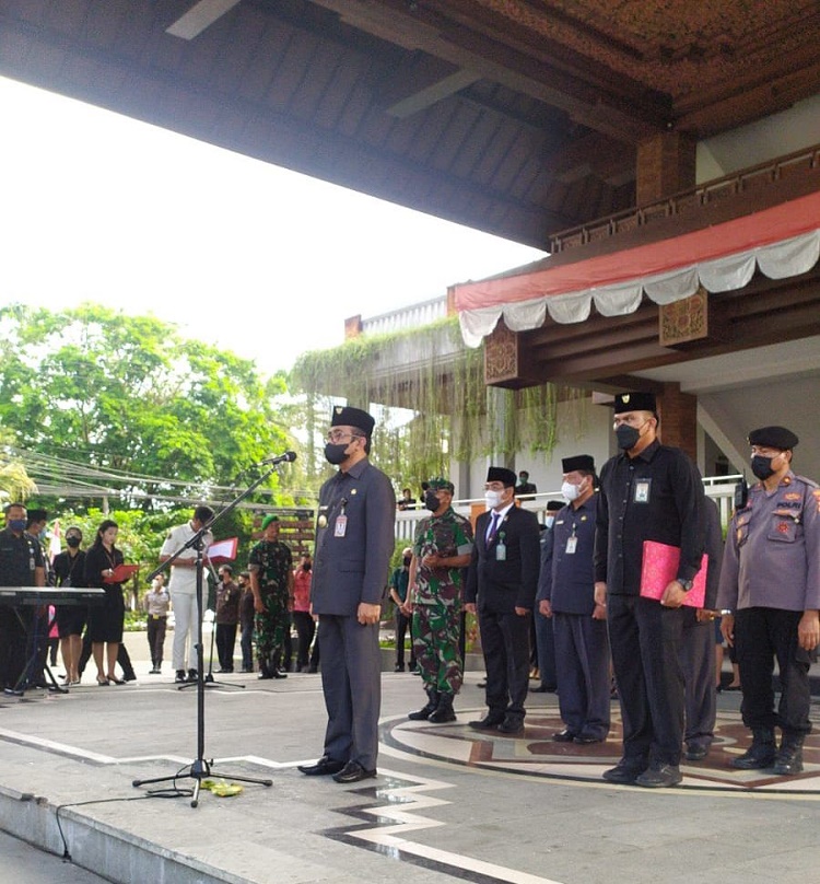 Pengukuhan Paskibraka Kota Denpasar