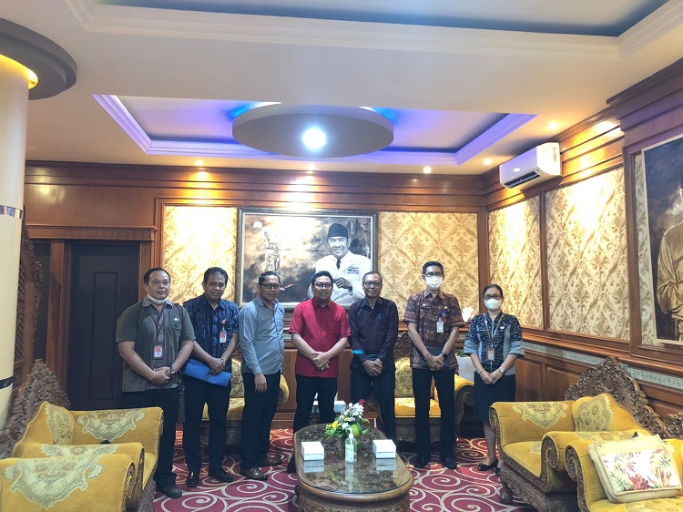 Kominfos Dampingi Wawali Audensi dengan PT. Prana Bangun Sejahtera