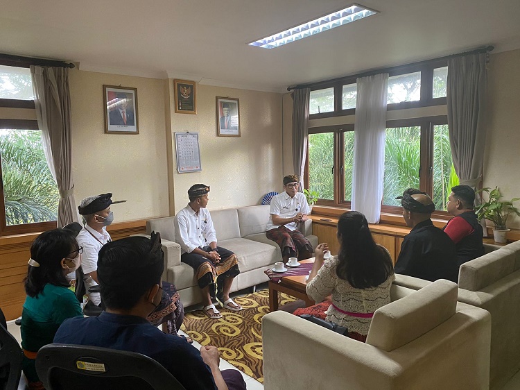 Audensi dengan DPD Lembaga Pemberdayaan Masyarakat Kota Denpasar