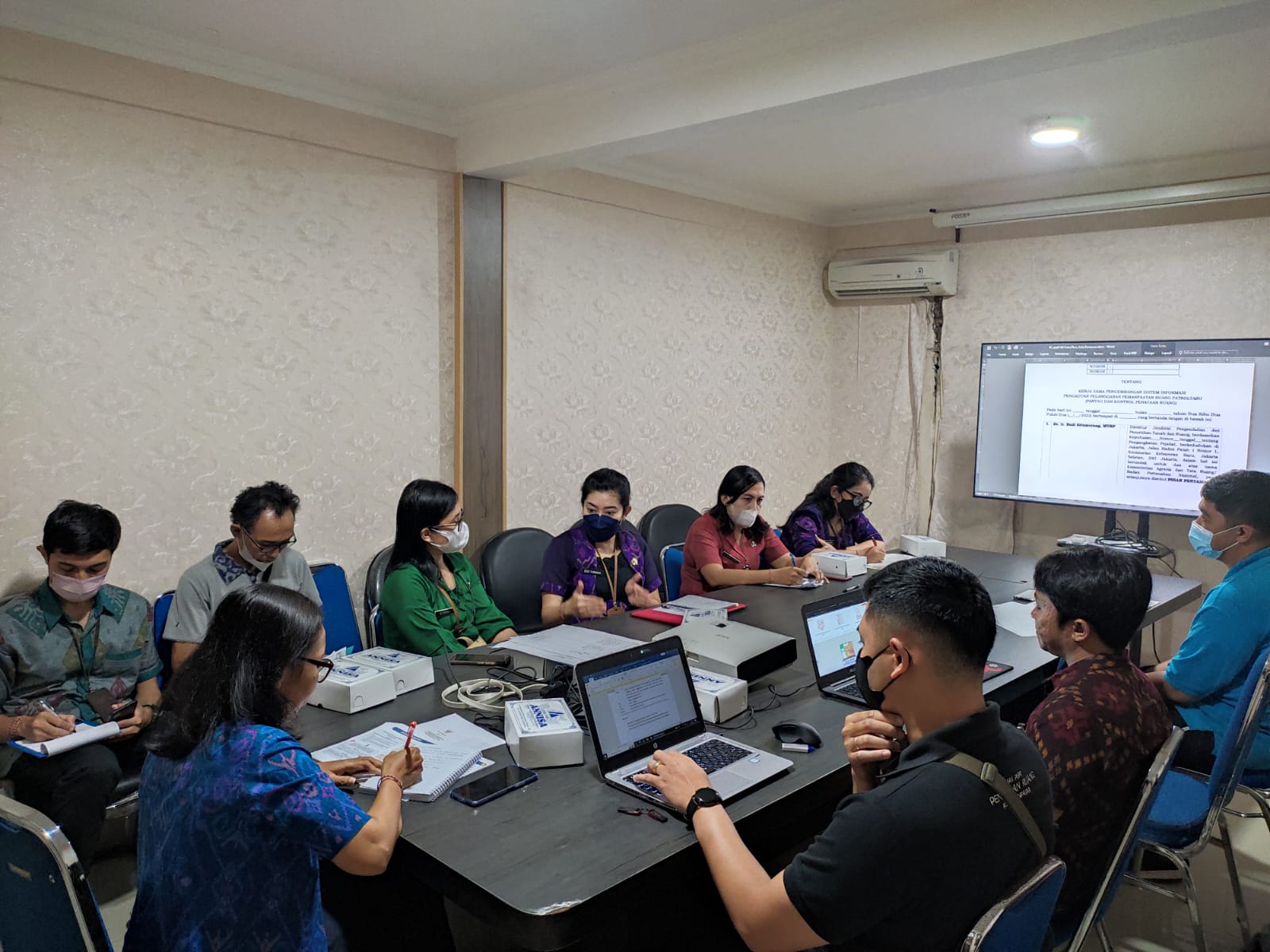 Rakor Nota Kesepakatan dan Rencana Kerja