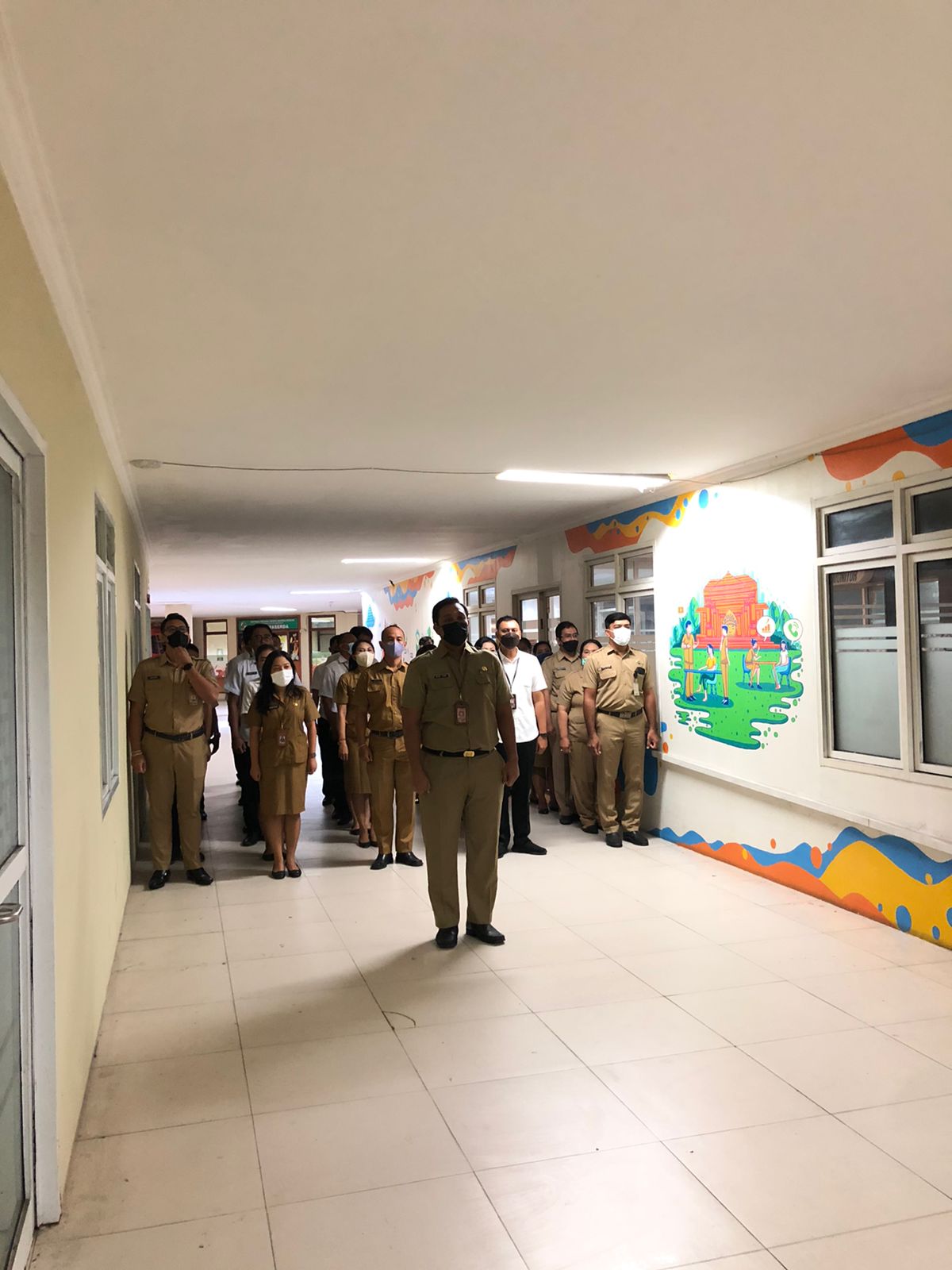 Apel Disiplin Kominfos Denpasar