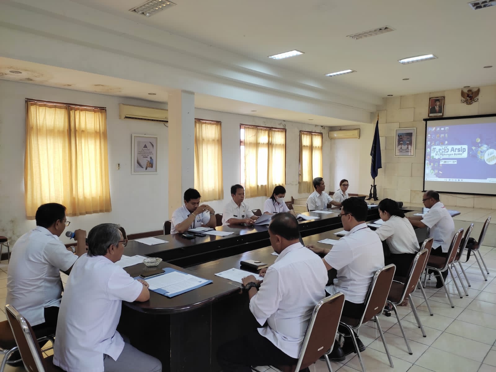 Rapat pembahasan Kerangka Acuan Kerja 