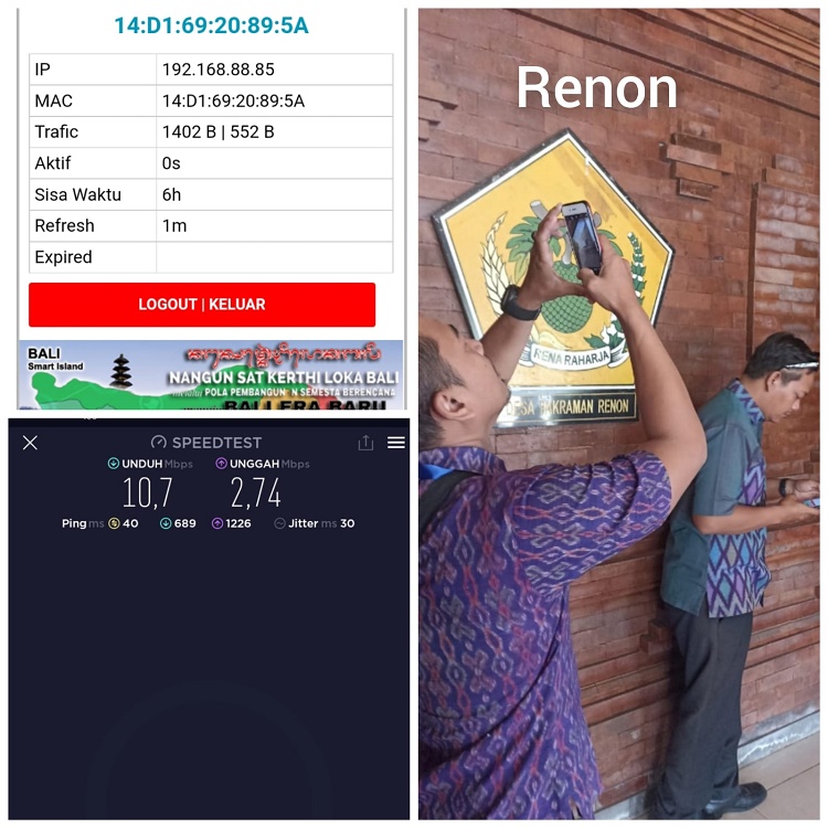 Pastikan Internet Lancar, Kominfos Cek Jaringan Pada Area Kota Denpasar