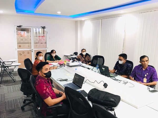 KOMINFOS LAKSANAKAN ZOOM MEETING PERUBAHAN RKPD TAHUN 2022