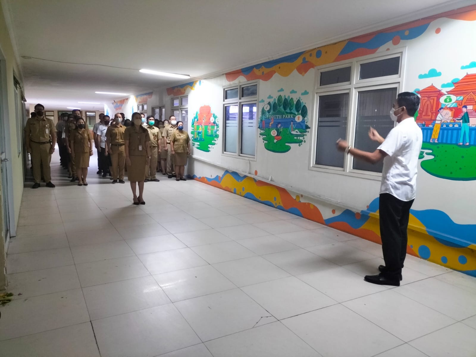 Apel Disiplin Kominfos Denpasar