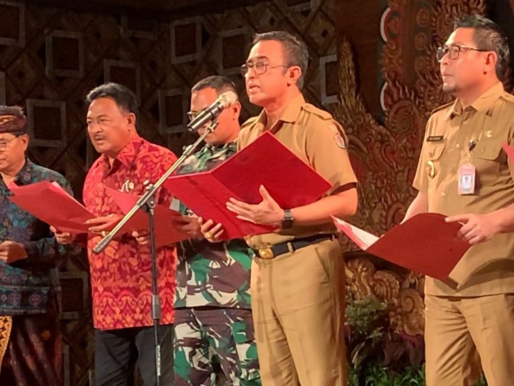 Penandatangan Himbauan Kamtibmas
