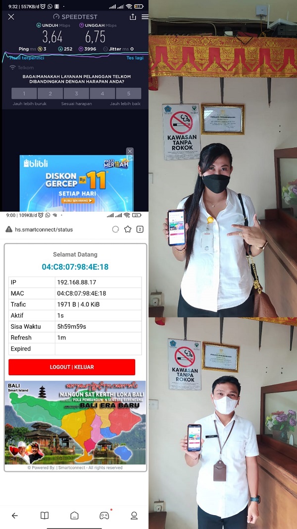 Pastikan Internet Lancar, Kominfos Cek Jaringan  