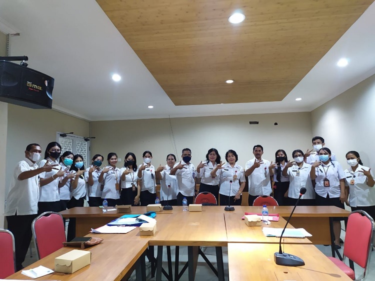 Dinas Perpustakaan dan Kearsipan Kota Denpasar Lakukan Monitoring Ke Kominfos