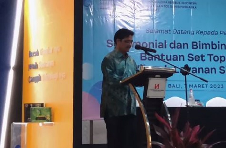 Seremonial dan Bimbingan Teknis Penyaluran Bantuan Set Top Box (STB)