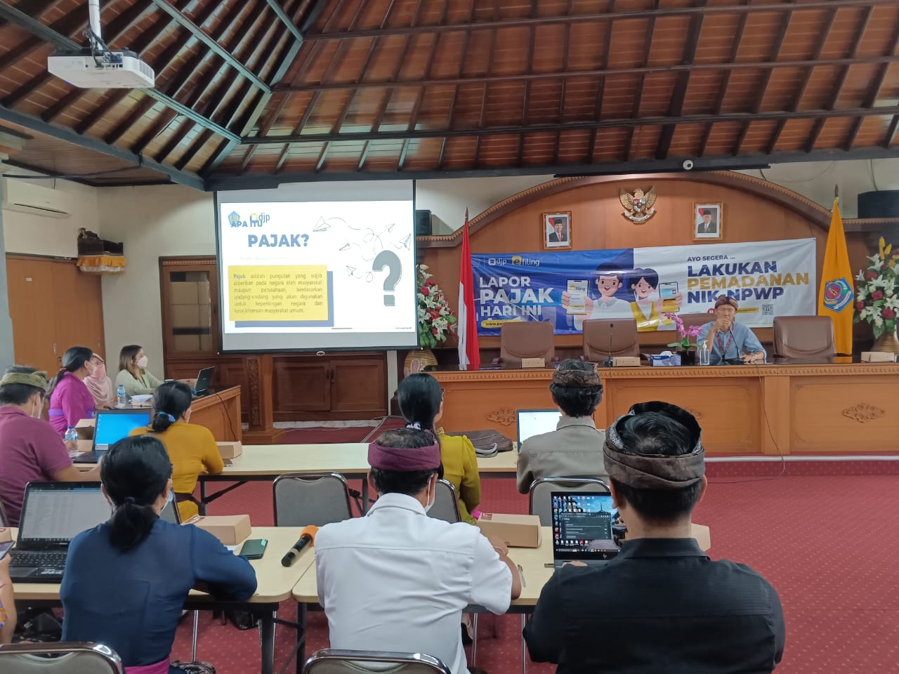Sosialisasi pemutakhiran data perpajakan dan SPT Tahunan