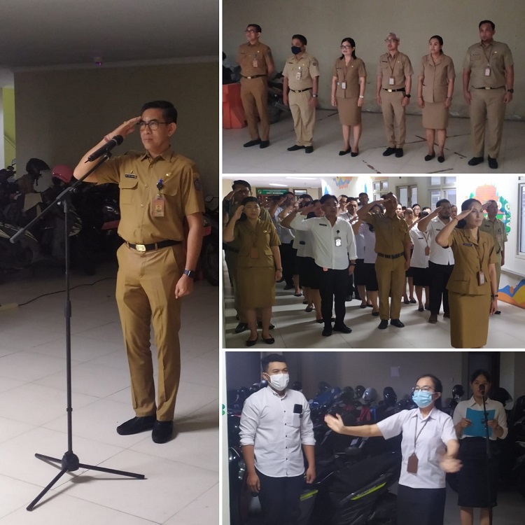 Apel Disiplin Kominfos Denpasar