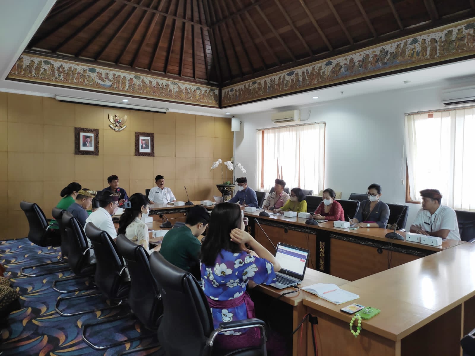 Rapat koordinasi pembahasan TPP di Aplikasi SIMONA