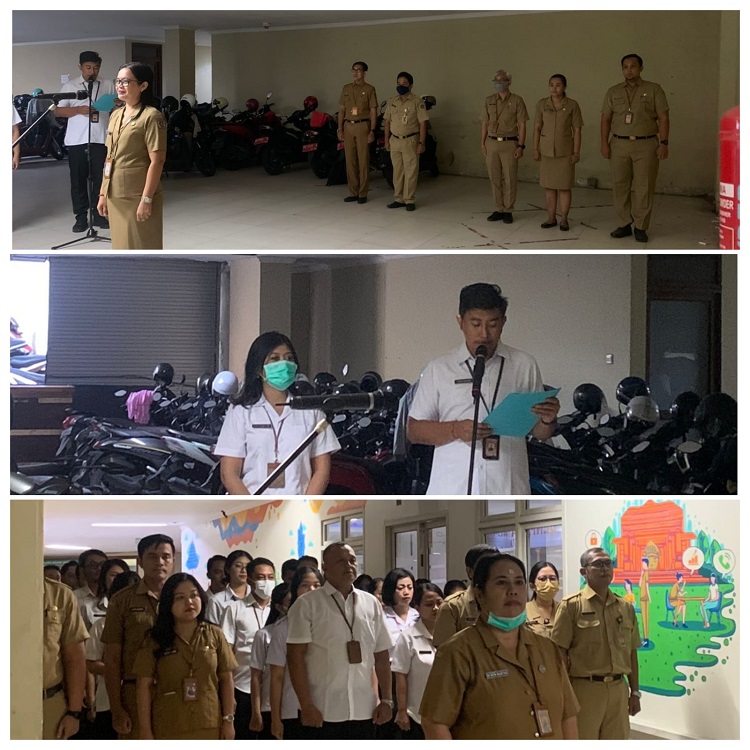 Apel Disiplin Kominfos Denpasar