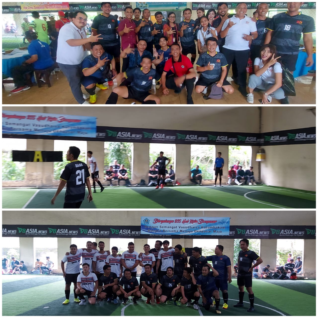 Turnamen futsal Hut Pemkot Denpasar