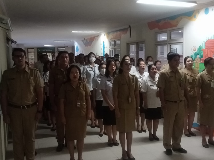 Apel Disiplin Kominfos Denpasar