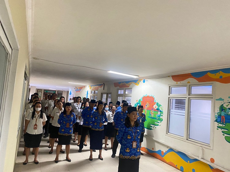 Apel Disiplin Kominfos Denpasar