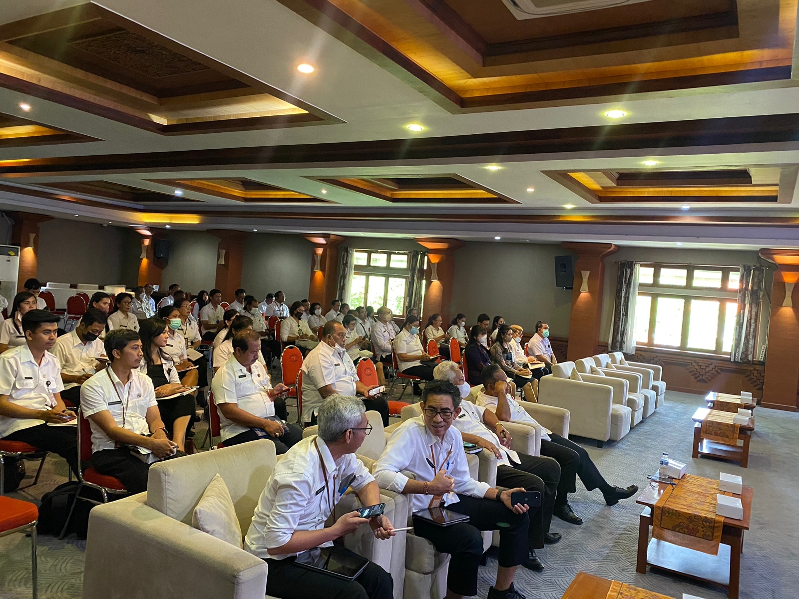 Rapat koordinasi verifikasi dan validasi data 