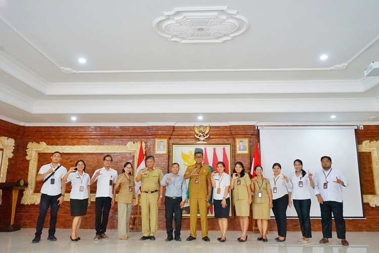 Sosialisasi PPID Di Desa Desa Tegal Harum
