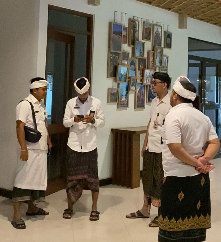 Pengecekan Lokasi Pameran
