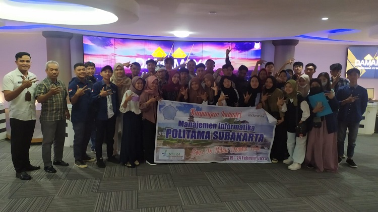 Kunjungan Industri Dari Politeknik Pratama Mulia Surakarta