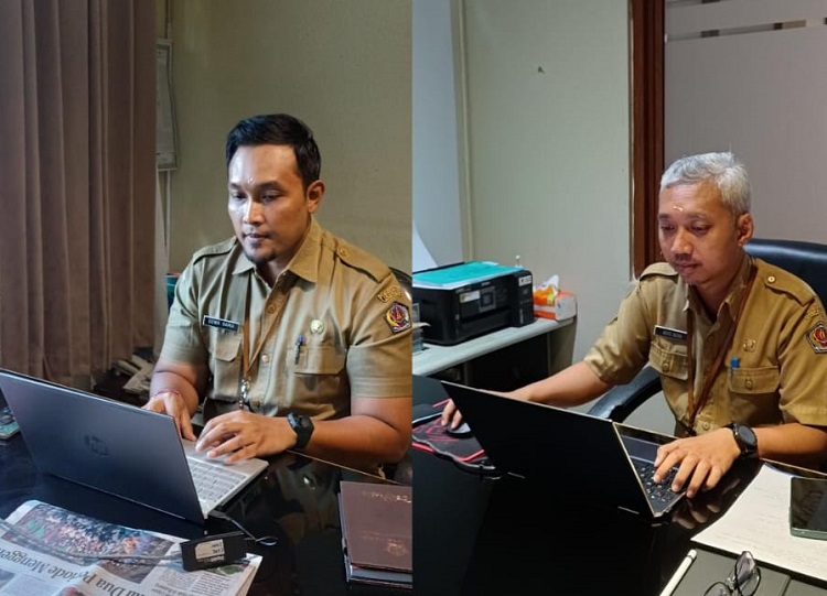 Kepala Bidang Diskominfos Ikuti Pelatihan & Sertifikasi PBJP Via Daring