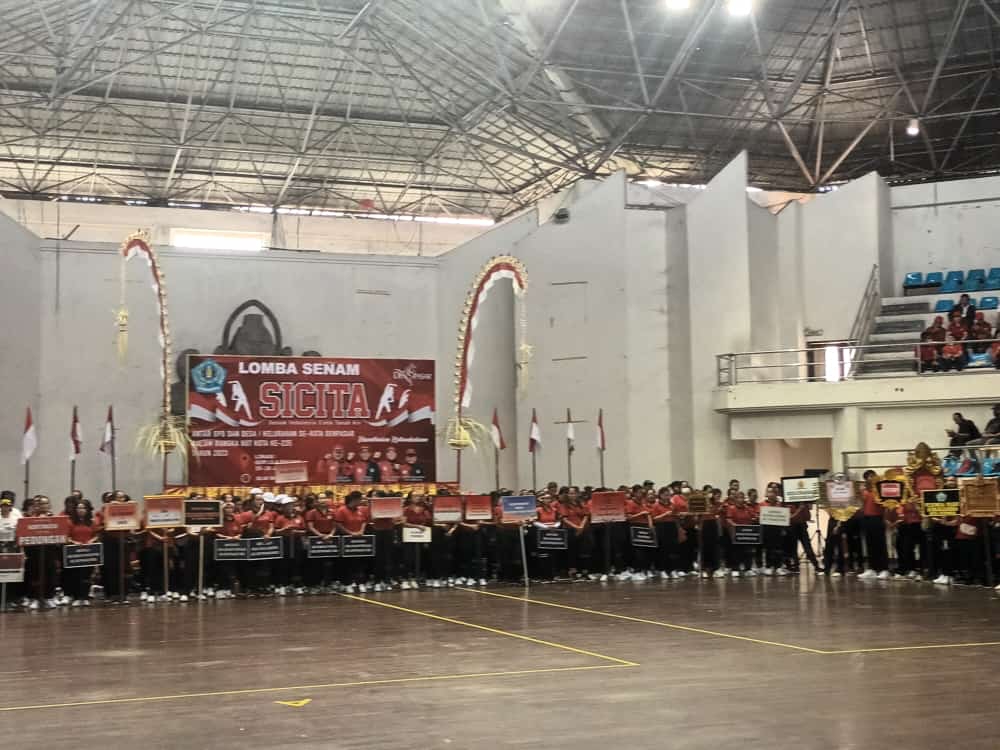 Pembukaan lomba senam sicita