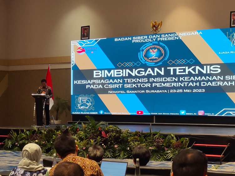 Cegah Serangan Siber,Kominfos Denpasar Ikuti Bimtek Kesiapsiagaan Insiden Siber