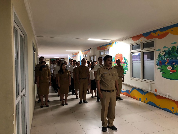 Apel Disiplin Kominfos Denpasar
