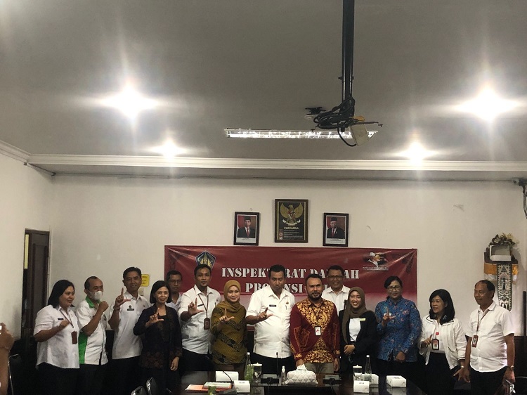 Monev Rencana Aksi Roadmap SP4N-Lapor di Provinsi Bali