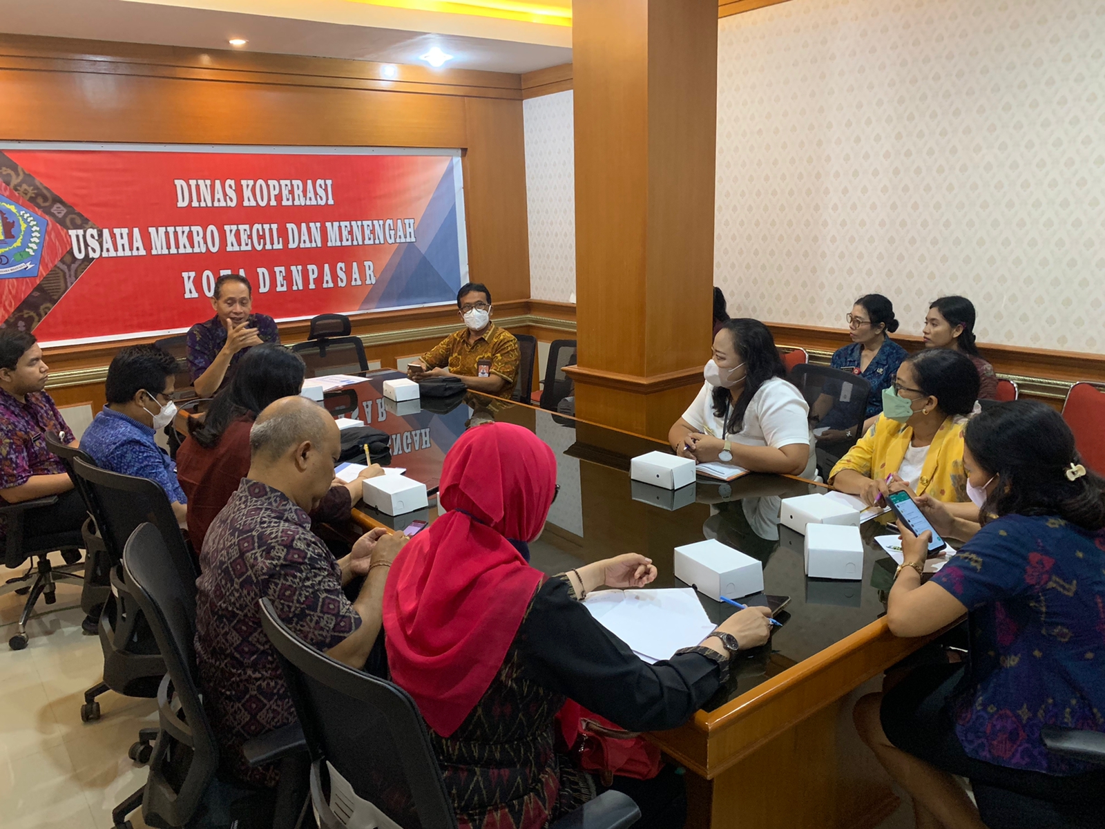 Rapat Koordinasi Pameran UMKM dalam rangka HUT ke - 235 Kota Denpasar