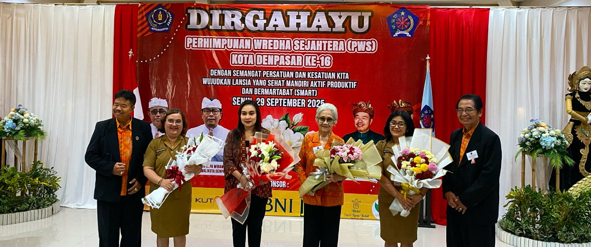 Peringatan Hut ke-16 Persatuan Wreda Sejahtera (PWS) Kota Denpasar