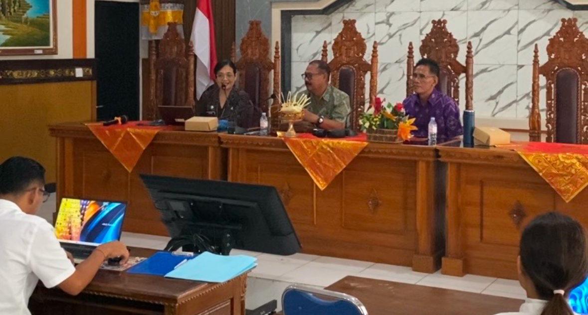 Tim seleksi Penjaringan Calon Kepala Urusan Keuangan Desa Pemecutan Kelod