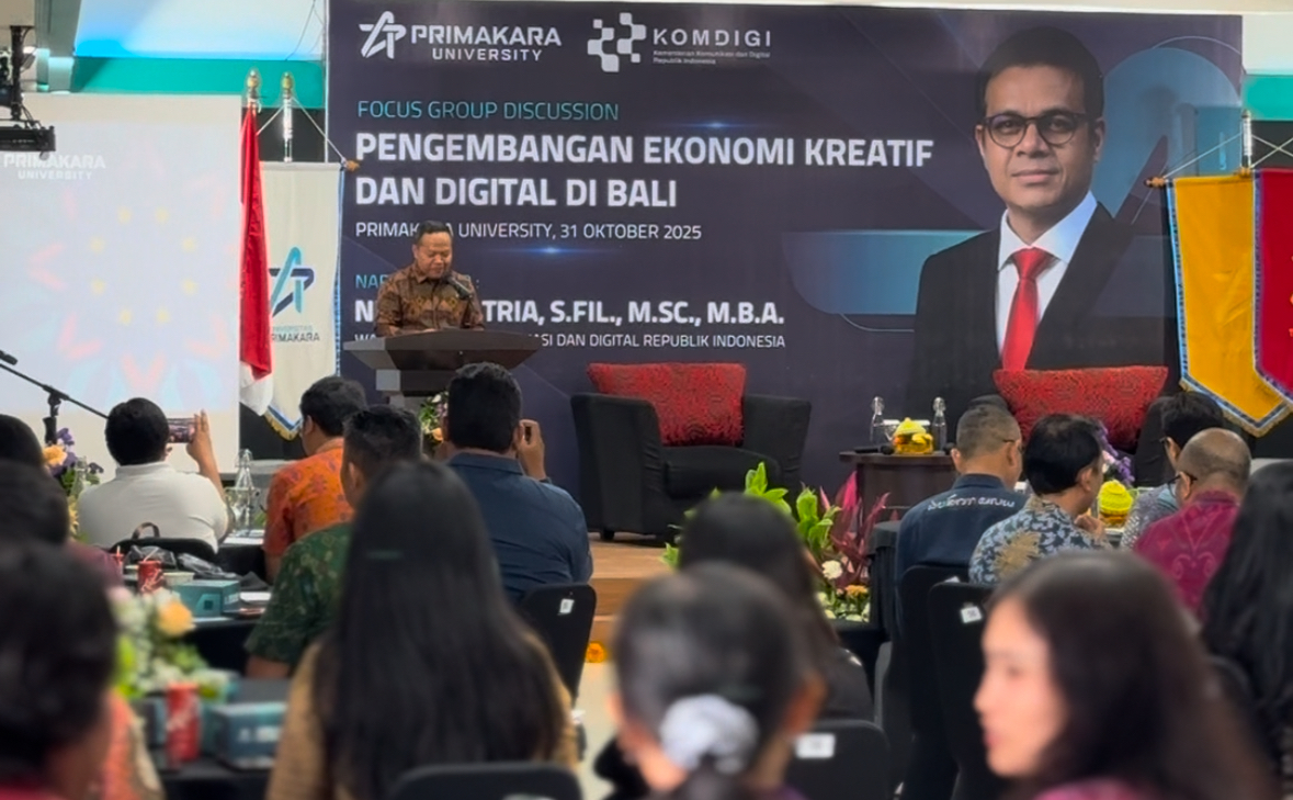 Diskominfos Denpasar Turut Urun Rembug Pengembangan Ekonomi Kreatif dan Digital di Bali