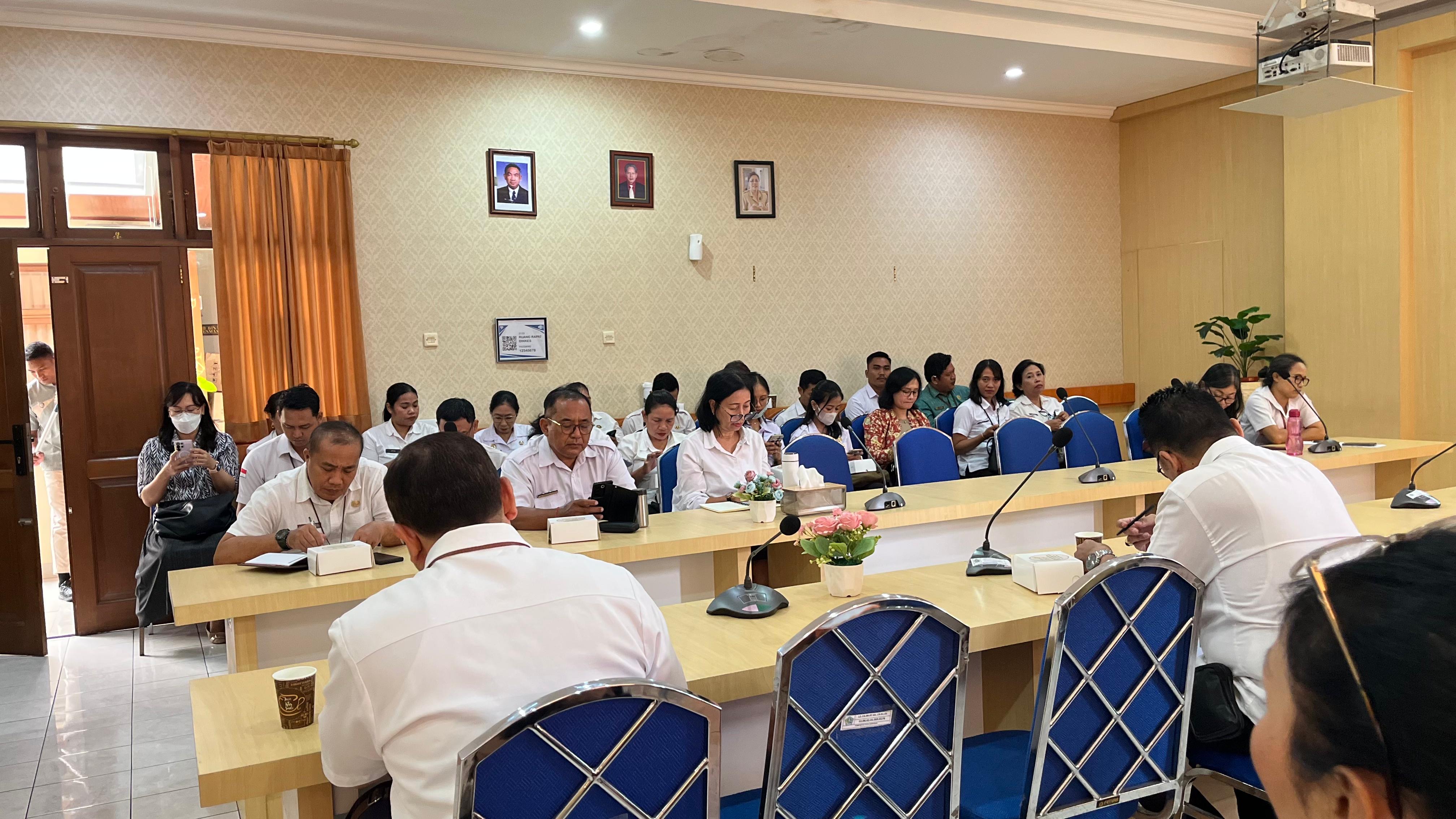Rapat koordinasi Tim Percepatan Penanggulangan TBC Kota Denpasar 