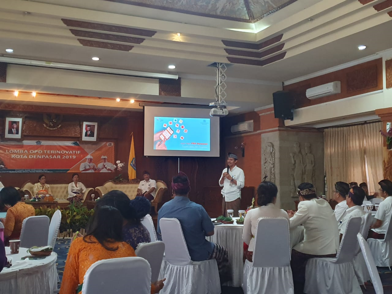 Lomba OPD Terinovatif Kota Denpasar, Dinas Kominfo &Statistik Angkat Inovasi Layanan Online