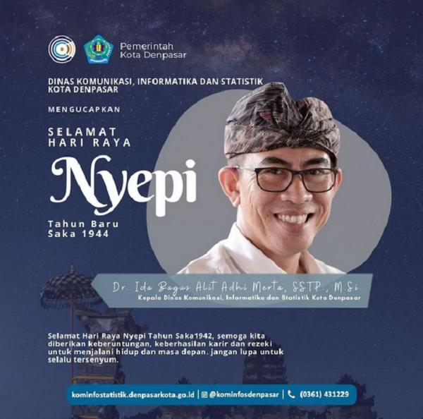 Selamat Hari Raya Nyepi tahun baru Saka 1944