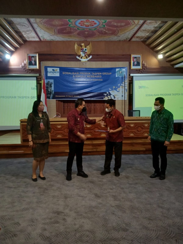 Sosialisasi SIM Gaji Berbasis WEB , Pemkot gandeng Mandiri Taspen
