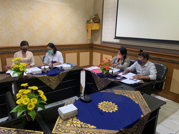 Rapat Penyusunan Profil Statistik Gender Kota Denpasar 2022
