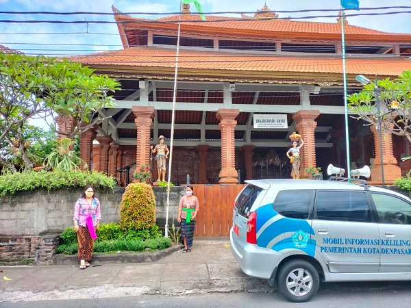 Pelayanan Informasi Dengan Menggunakan Mobil Keliling Di Wilayah Ubung Kaja