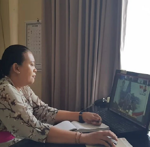 Bidang Persandian Mengikuti Sosialisasi Program Cyber Security Awareness